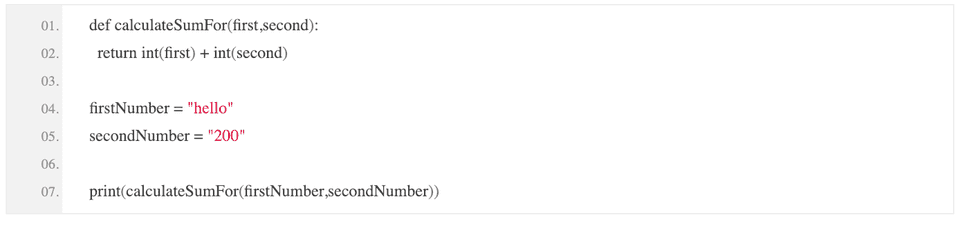 python find sum of string numbers