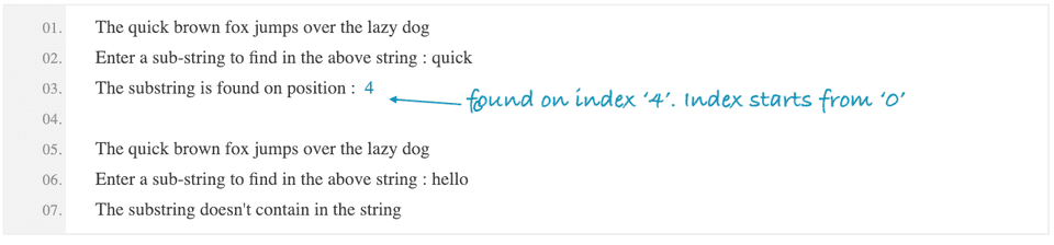 python find substring 