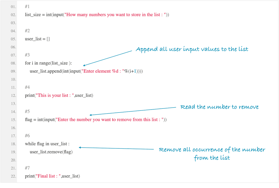 python remove all occurrence value from list